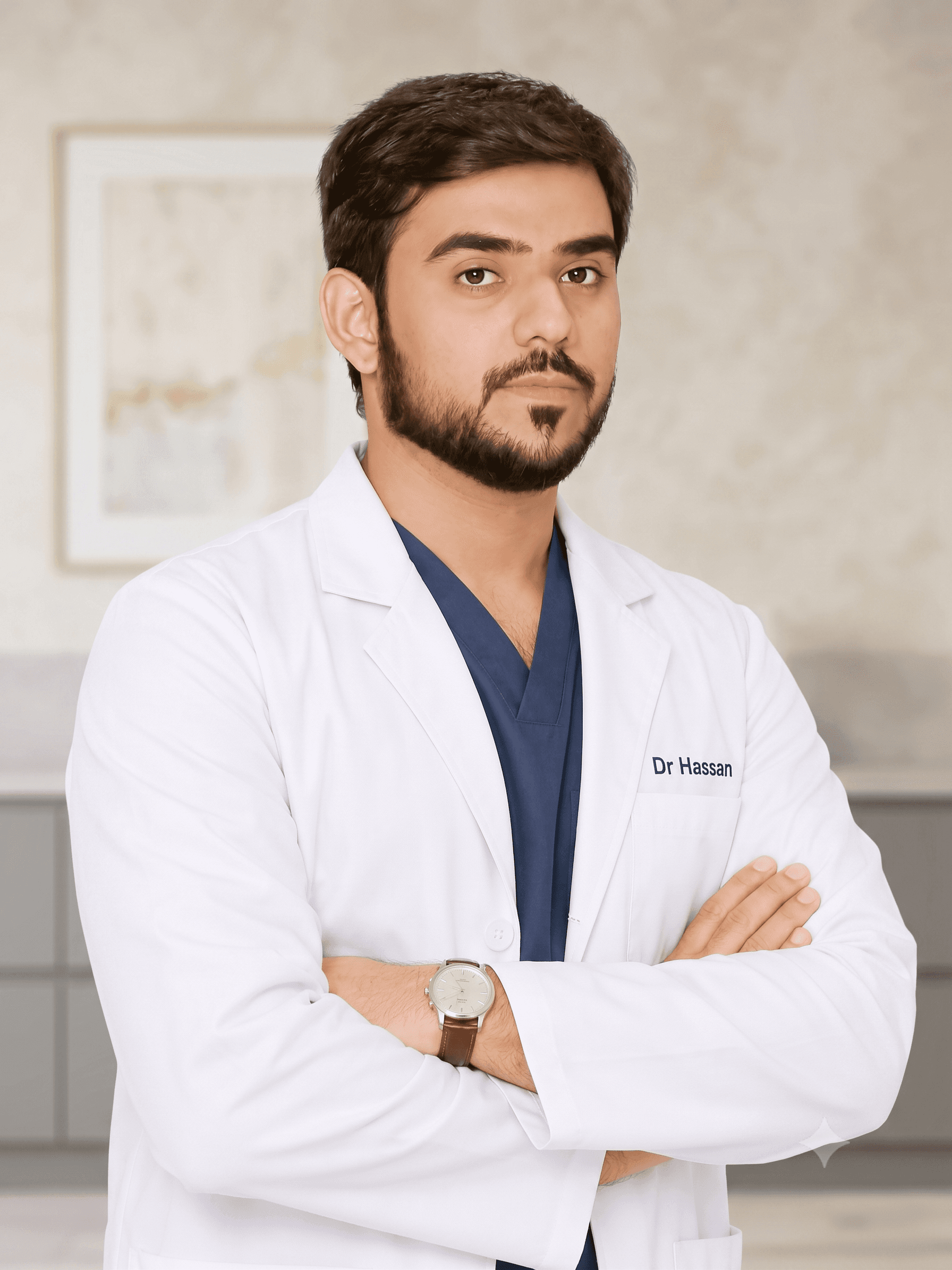 Dr. Hassan Riaz, dentist at Denlux